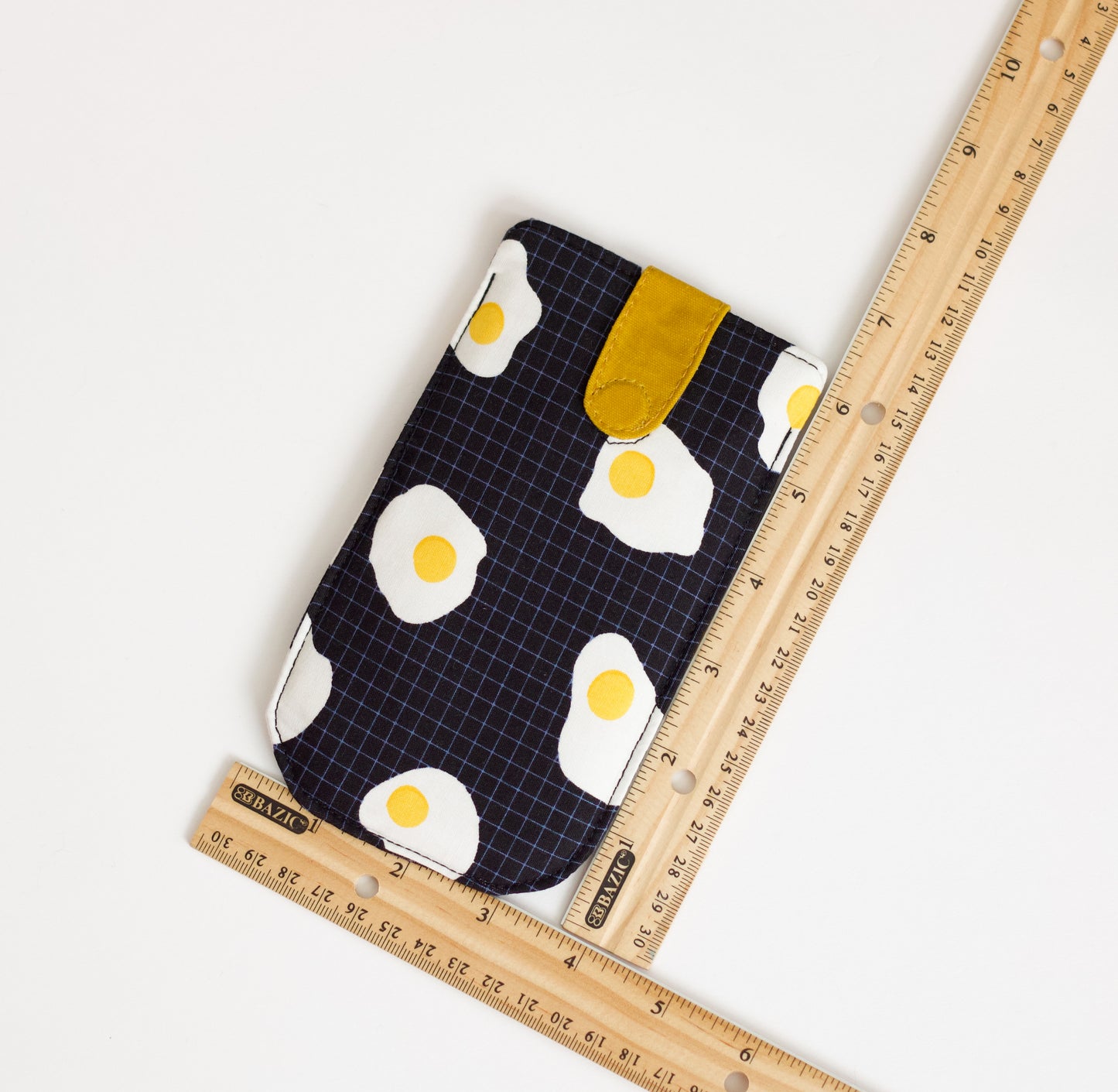 Bolsa para gafas de sol de huevo frito, estuche de gafas suave, único y grueso, funda de gafas colorida