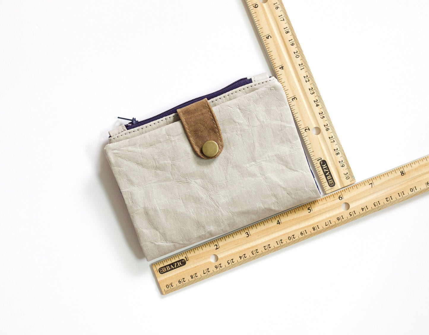 Cartera ecológica para hombres, cartera de papel craft para hombres, cartera vegana plegable para hombres, cartera resistente al agua de viaje, organizador de tarjetas de crédito